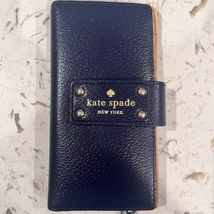 Kate Spade Wallet (Navy Blue)